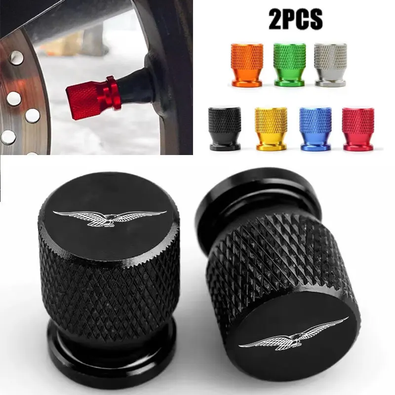 Motorcycle Wheel Tire Valve Caps - Airtight Cover