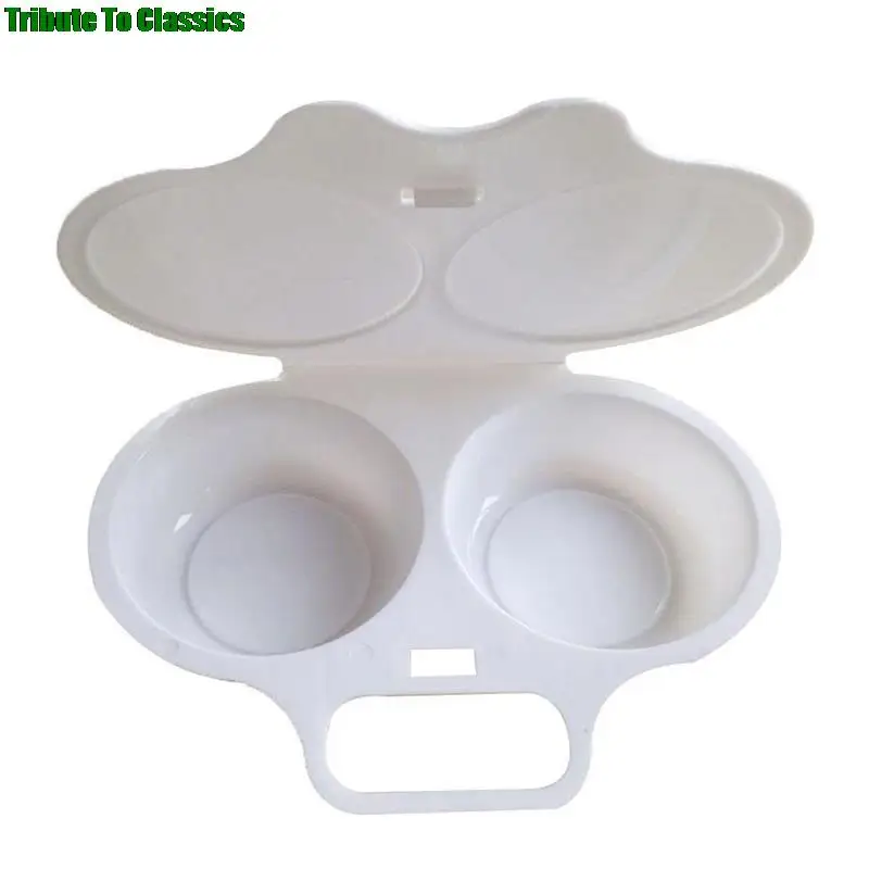 Kitchen Microwave Oven Egg Steamer Cooking Mold Egg Poacher Fried Tool 1pc 16*11.5*3CM