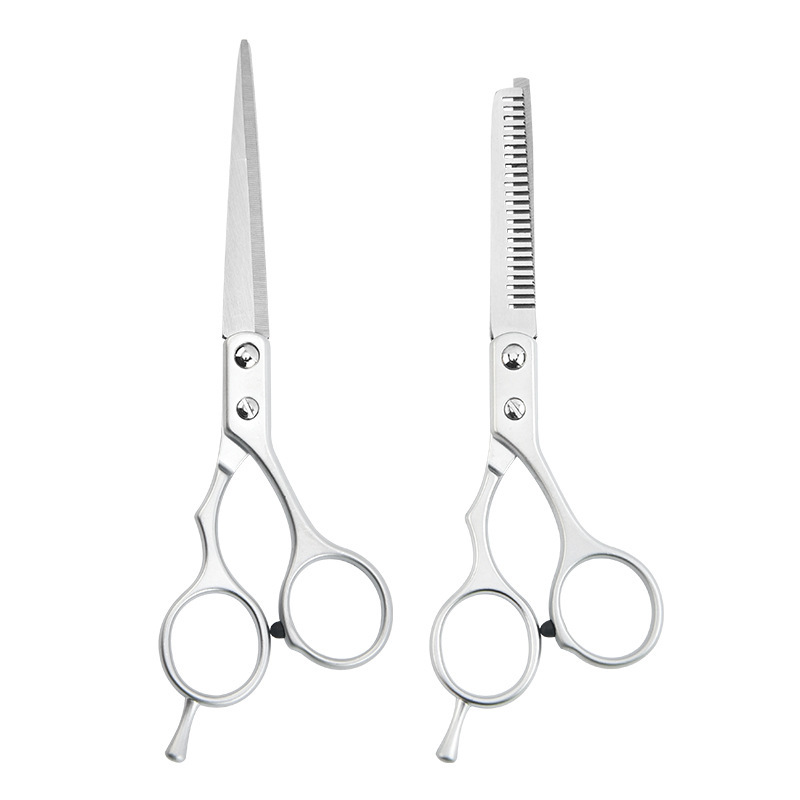 Stainless Steel Scissors for Hair Thinning and Cutting Clipper 6 inches Hairdressing Products Haircut Trim Hairs Cutting Barber