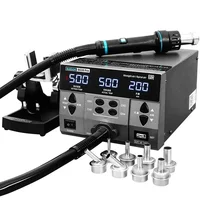 2024 SUGON 8630Pro 1300W Hot Air Gun Digital Display BGA Rework Curved Nozzle Welding Repair Desoldering Station 1
