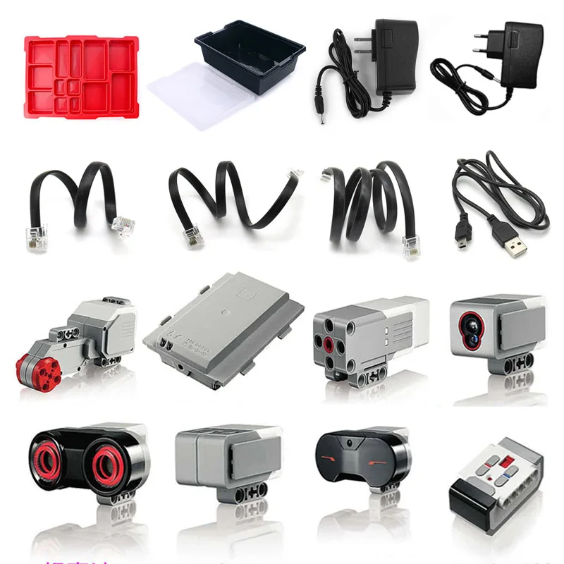 Nuova Elettronica Building Blocks Parti Adatte Per Mattoni Robot Ev3 45544 Core Set Mindstorms 9898 45560 Giocattoli Educativi Per L'Apprendimento Fai