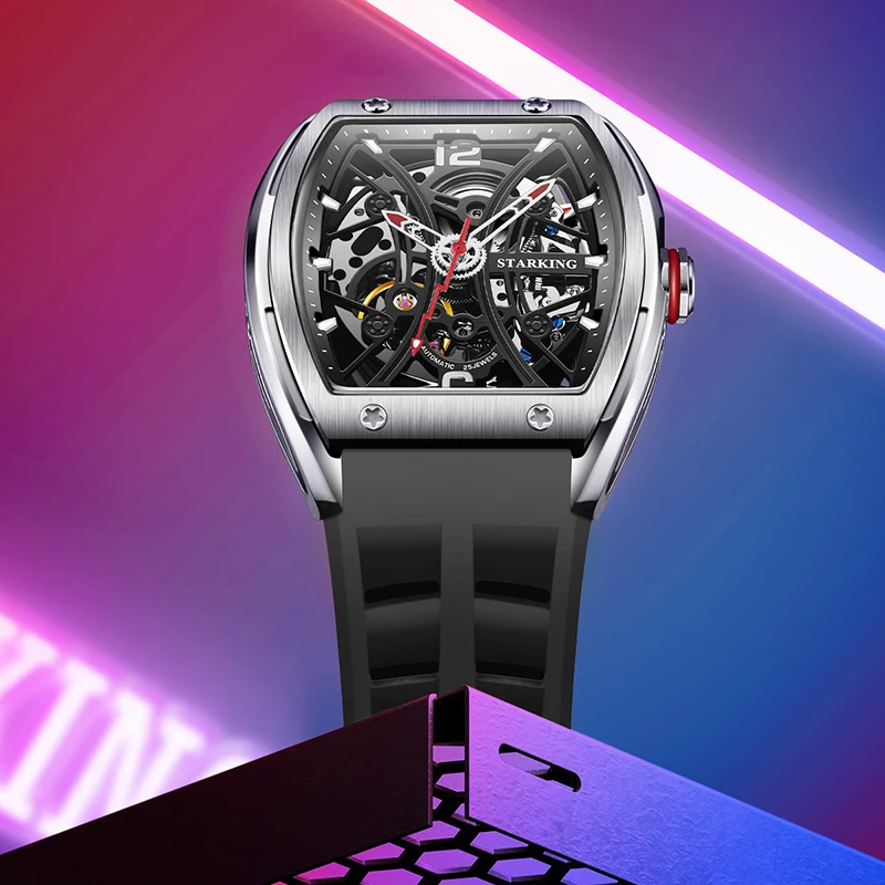 Starking brand watch man, automatic sports movement hollow luxury high strong luminous fashion waterproof man's watch