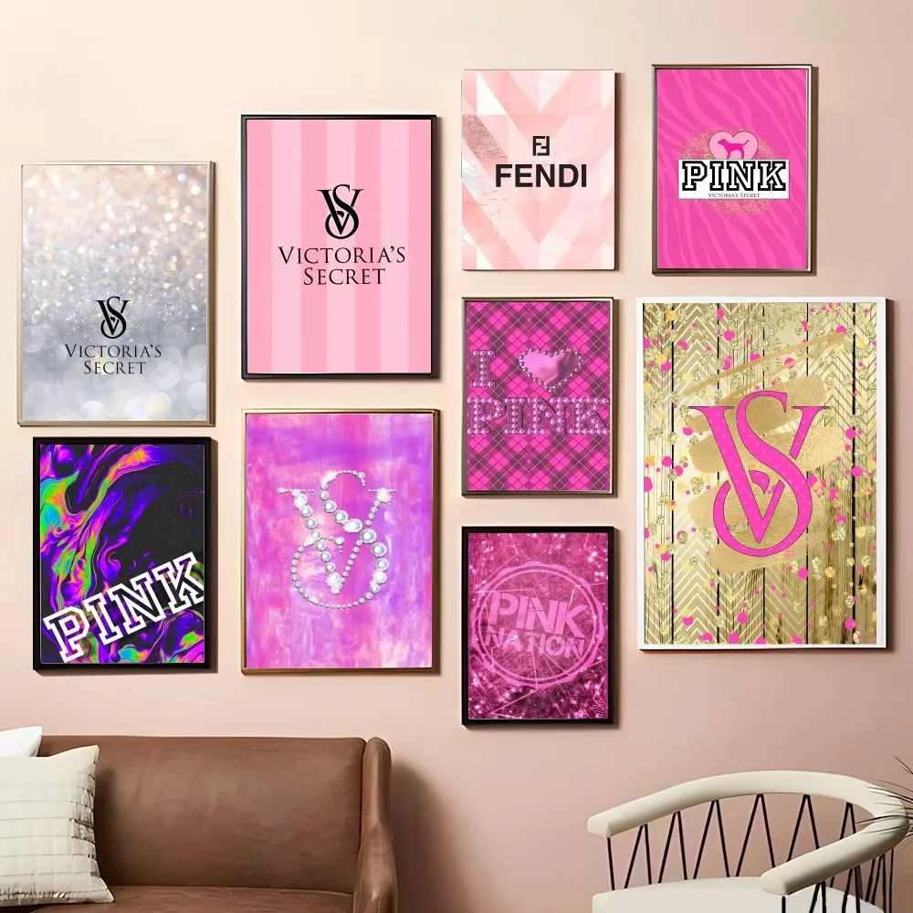 Victor'S S-Secret Poster Poster Artistico Autoadesivo Retro Kraft Paper Sticker Diy Room Bar Cafe Vintage Decorativo