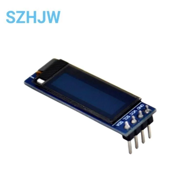 OLED Display Module 0.91 Inch 128x32 IIC I2C SSD1306 Driver IC DC 3.3V 5V for Arduino