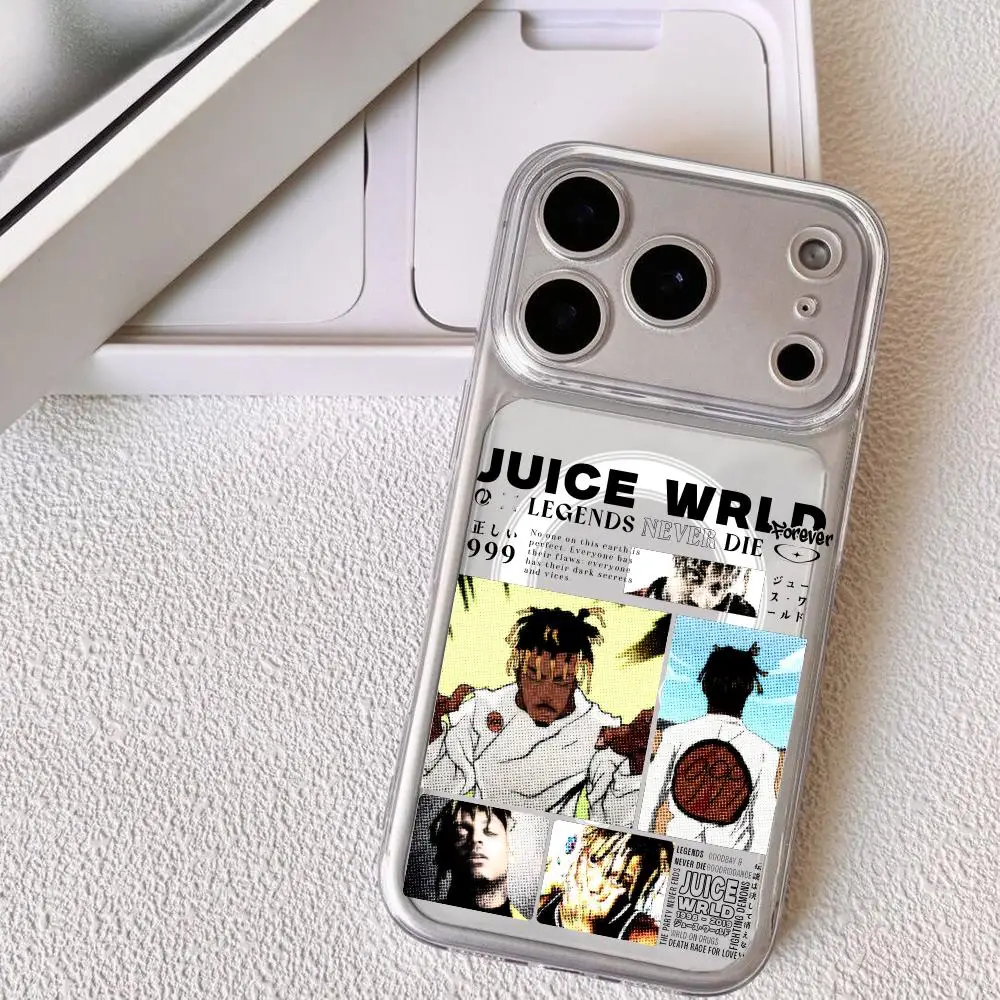 J-Juice WRLD Rapper Music Clear Magnetic Shockproof Phone Case
