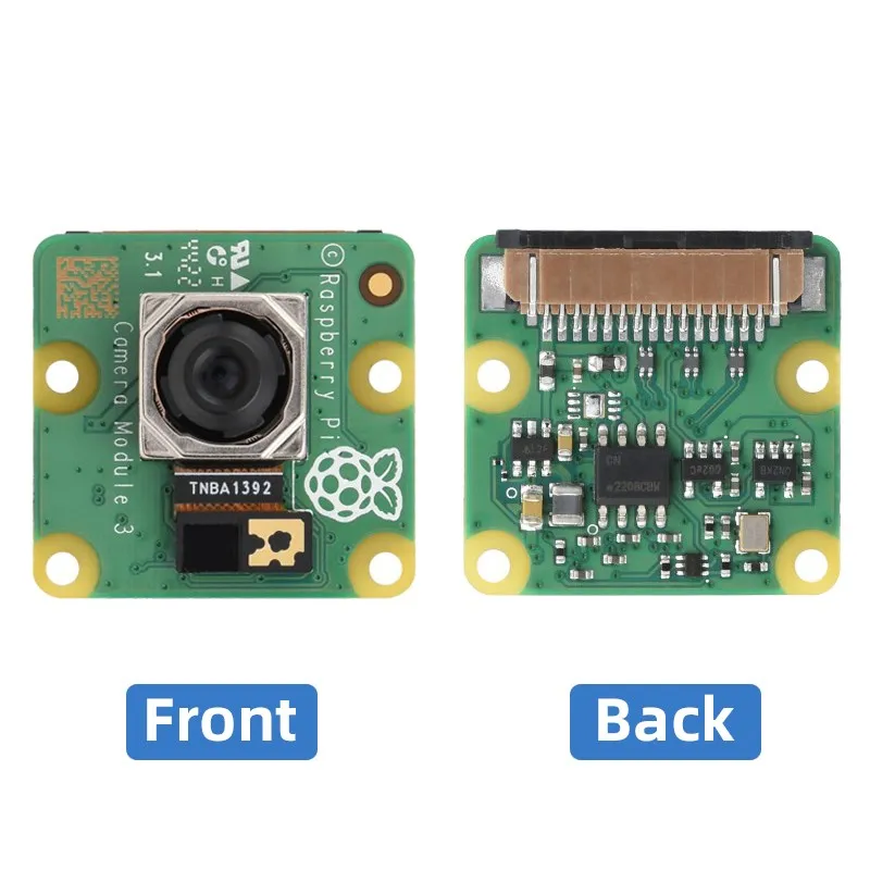 Oficial Raspberry pi Câmera Módulo 12mp Imx708 Sensor Foco Automático Snr Dpc Pdaf Opcional 75 ° 120 ° Noir Visão Noturna para pi 4b - Imagem 4