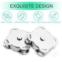 Fermoir magnétique à bouton-pression en métal, fermeture pour vêtements, sac, bricolage, artisanat, accessoires de couture, 5 ensembles, 10mm, 15mm, 18mm 4