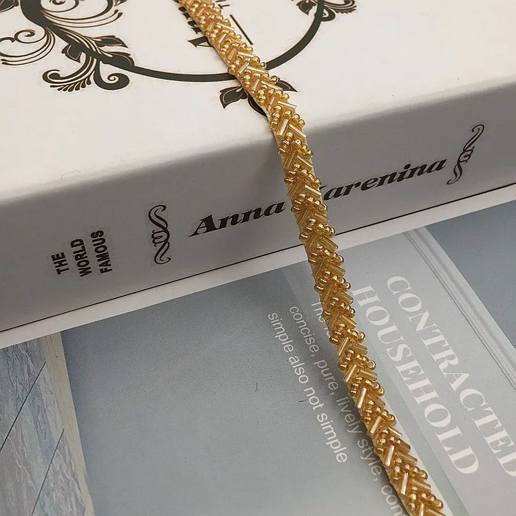 90cm 페르시 레이스 리본 의류 봉제 액세서리 의류 드레스 칼라 커프스 트리밍 DIY 공예 바느질 아플리케