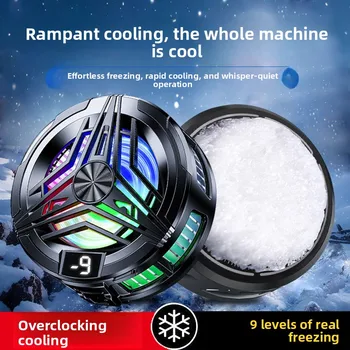 Ventola di Raffreddamento per Telefono da Gaming, Ventola Portatile Magnetica, Radiatore per Cellulare, Ventola di Raffreddamento per Raffreddare il Telefono