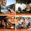 Cordless Camping Fan Rechargeable, 20000mAh Battery Powered Fan with Remote, Battery Operated Fan with LED Light Hanging Hook 4