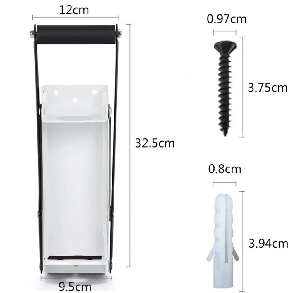 1 Set 16 Oz 500ml Can Crusher Soft Handle Wall-mounted Labor-saving Iron Beer Can Jar Plastic Bottle Presser Crushing Tool kitchen tools