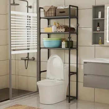 3-Tier Over-Toilet Metal Storage Rack 1