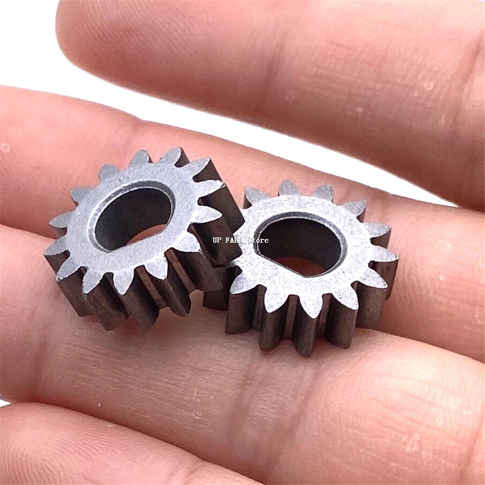 1M 14T 7MM D Hole 8MM Round Hole DIY Motor Metal Gear Wheel