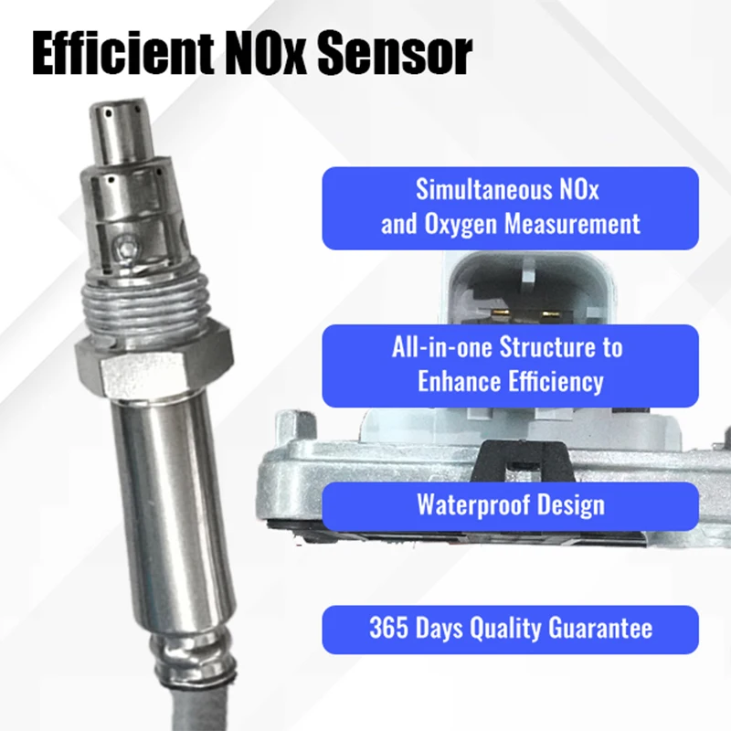 화물선 캐스케이디아 DDEC 메르세데스-벤츠 DDE 용 A0101532328 Nox 센서 콘센트 질소 산화물 센서 다운 스트림