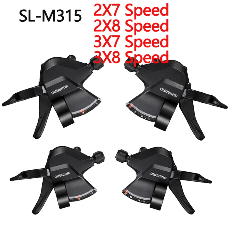 Рычаг переключения передач SHIMANO Altus SL-M315 7/8 2x7 2x8 3x7 3x8 14/16/21/24 скорости для горного