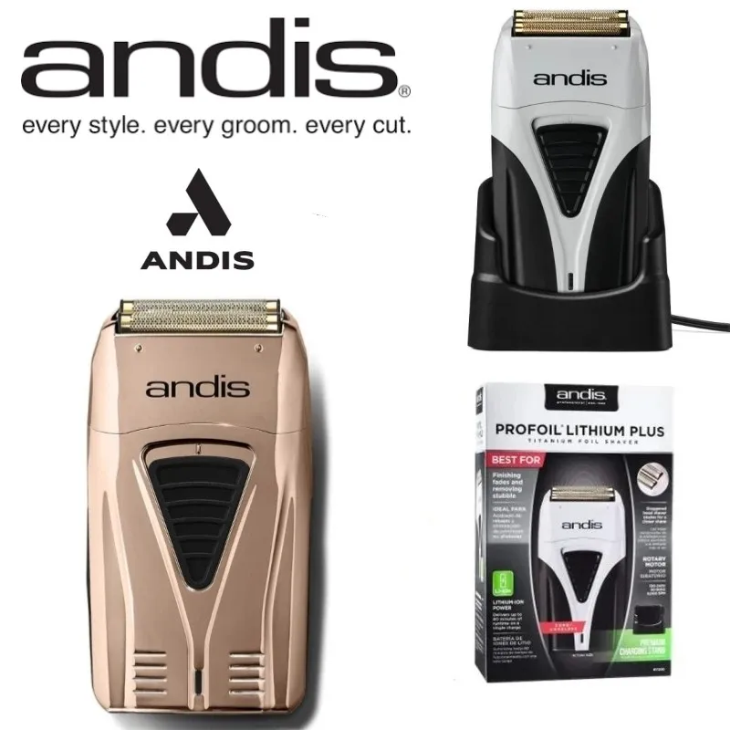 

ANDIS Profoil Lithium Plus 17225/17205 barber hair cleaning electric shaver/Hair clipper LIMITED EDITION For Men's gifts