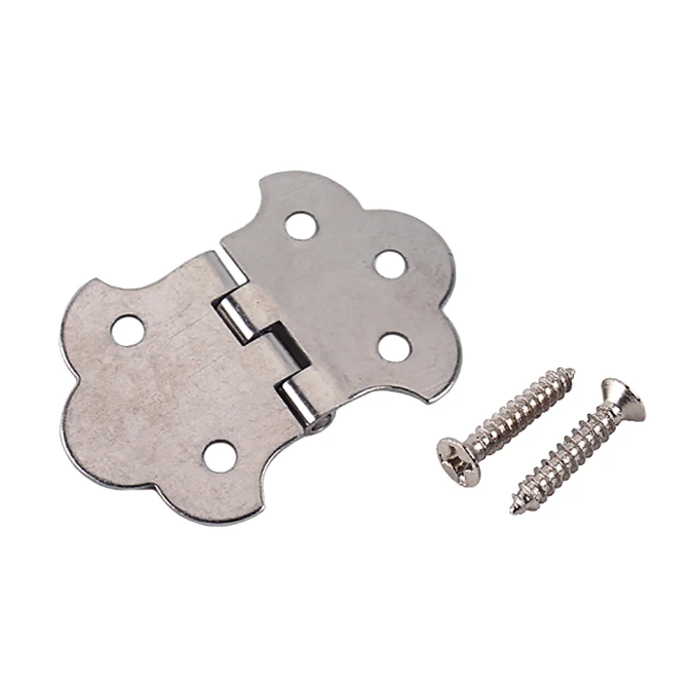

1 Set Box Guitar 3 String, Metal Guitar Tailpiece, Lightweight, Metal Hinge Tailpiece with Screws for Box Guitar ( Silver )