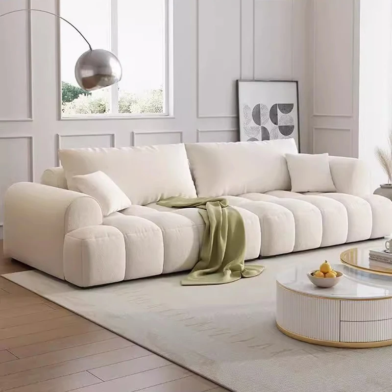 

Classic Curve Living Room Sofas Tatami Puff European White Velvet Living Room Sofas Bubble Scratcher Cats Divani Home Furniture