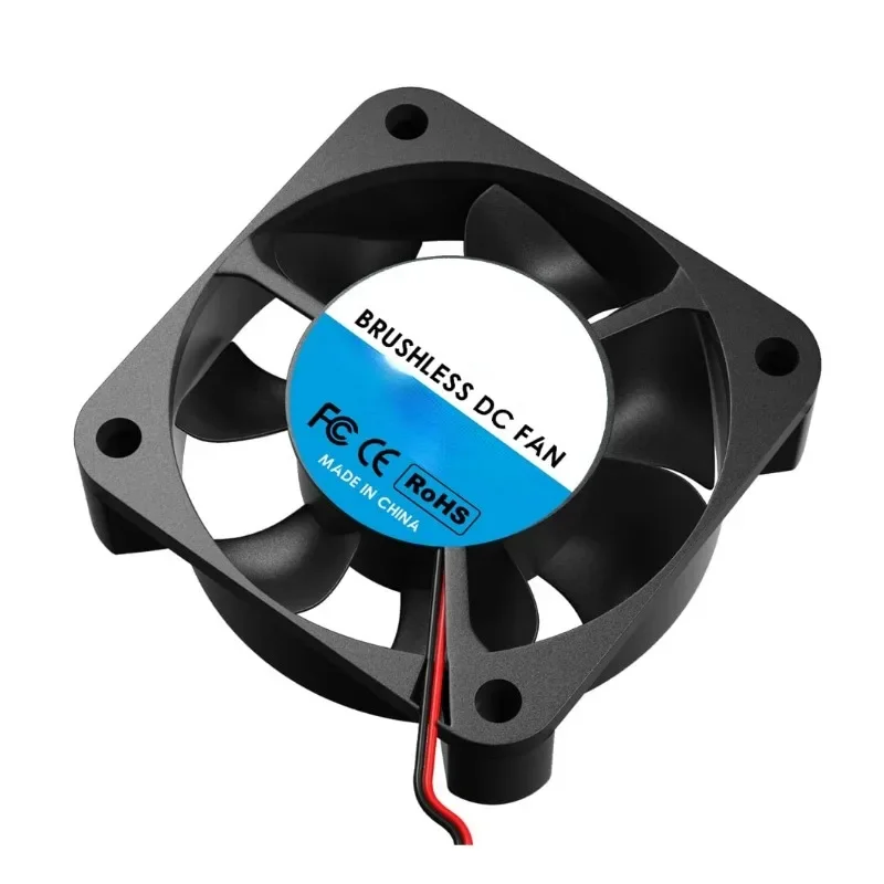 Accessori per stampante 3D Ventola di raffreddamento 5/12/24V 6015/5010/4010/3010/2510mm Ventola di raffreddamento Ventole turbo senza spazzole con 2 pin XH2.54  7