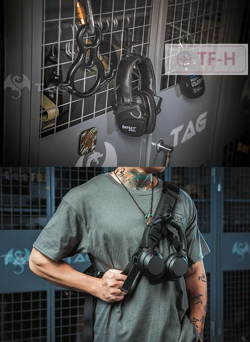 Magnetic Hanging Clip Quick Release Headset Hang Buckle Hook BeltHolder Multi-Function Hunting Outdoor Accessories tactical belt holster clip tactical waist hanging buckle