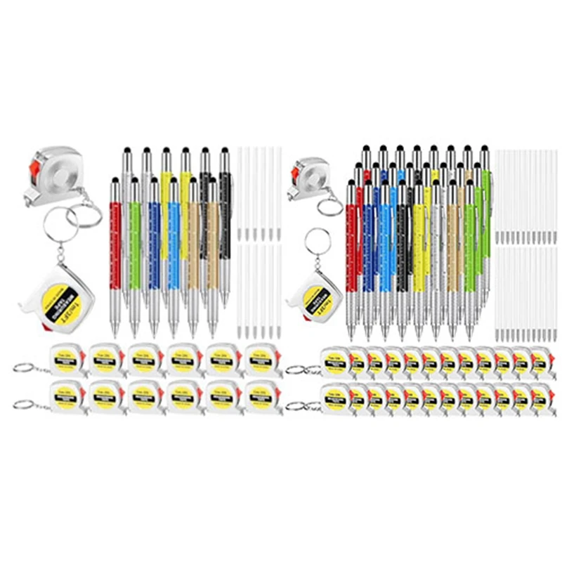 

Многофункциональный подарочный набор AT69 включает рулетку, практичную ручку 6-в-1, подходит для мужских сувениров на день рождения