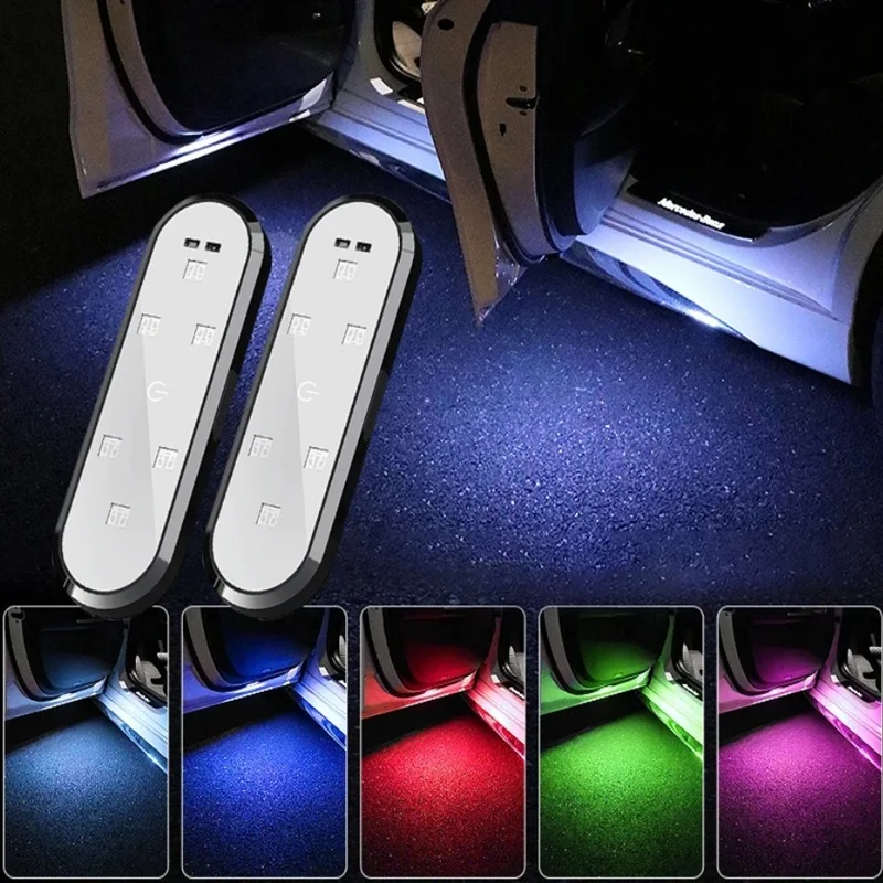 자동차 문짝 LED 환영 조명, 마그네틱 컨트롤, USB 충전, 자동 개방 문짝, 안전 충돌 방지, 비상 신호 램프, 2 개 Best5 자동차 문짝 LED 환영 조명, 마그네틱 컨트롤, USB 충전, 자동 개방 문짝, 안전 충돌 방지, 비상 신호 램프, 2 개 Best5