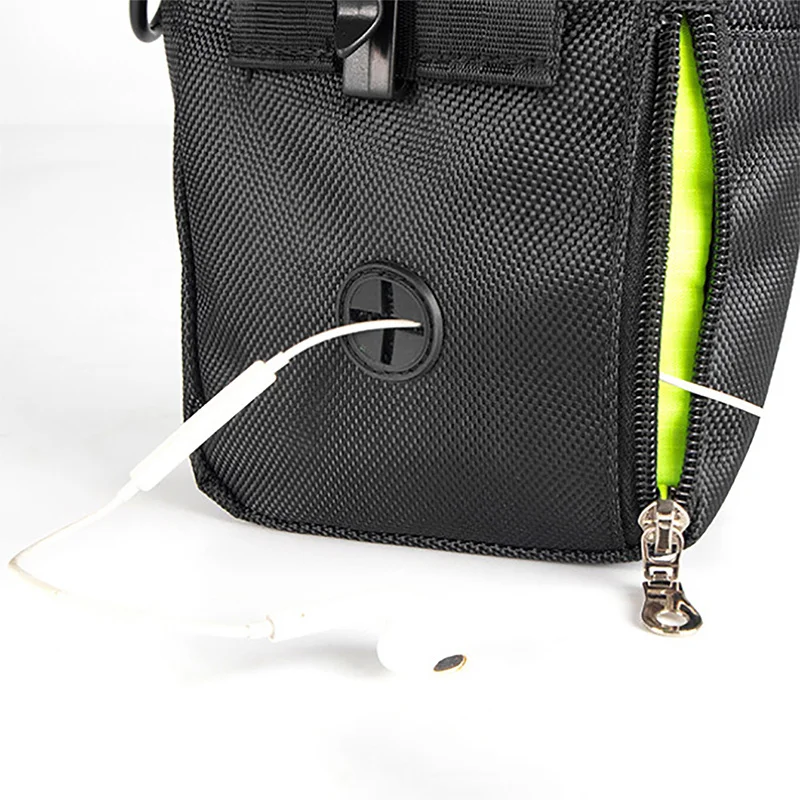 Portable dog walking bag Training Snack Waist Bag Large Capacity Treat Pouch Drawstring Carries Outdoor Garbage Waste Bag Dispenser