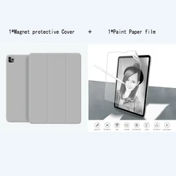 Premium Smart Folio Case with Advanced Protection and Versatile Design - Pro 12.9 2020 - 2022 (Haze Grey F)