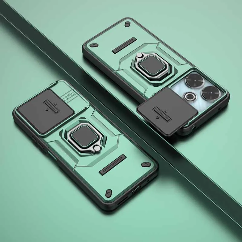 Shockproof Armor Magnetic Holder Phone Case