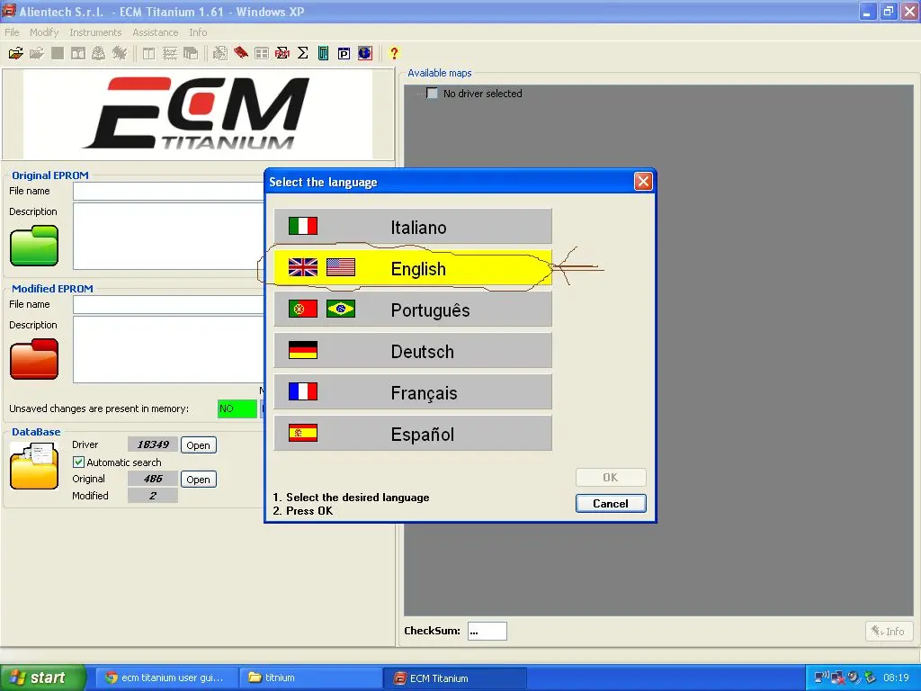 2022 Hot Ecm Titanium 1.61 Con Driver Ecm 18259 26000 + Per Strumento Ecu