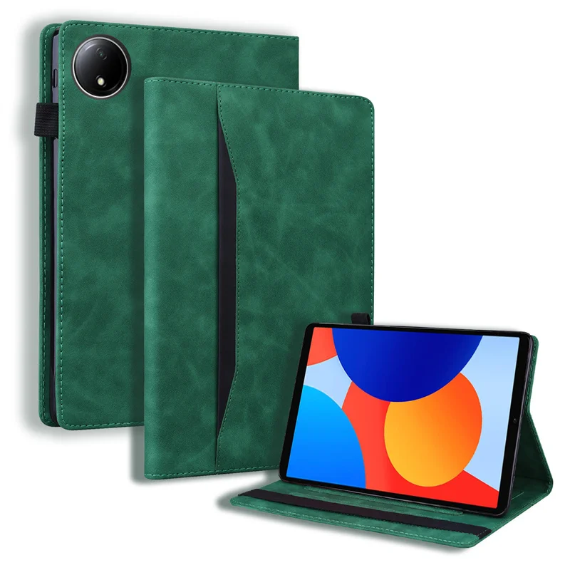 Embossed Flower Cat Wallet Flip Case for 8.7 Inch Tablet - Kids & Girls Edition