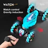BGTOY 4WD Stunt RC Car With LED Light Deformation Twist Climbing Radio Remote Control Car Electronic Toys For Kids Boys Gifts 5