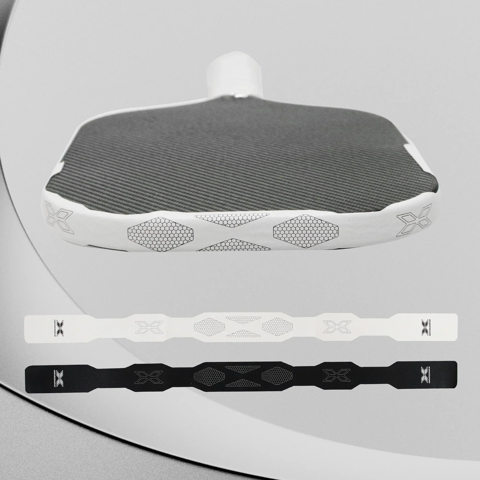 Description Picture 6 of itemTennis Racket Head Protection Tape Scratch-proof Reduce Impact Friction Head Protective Sticker Tennis Racket Accessories