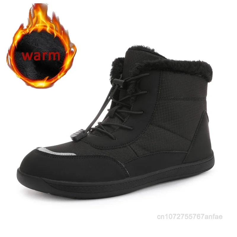 Women's Snow Boots Hiking Shoes Barefoot Snow Boots Warm Outdoor Hiking Shoes Winter Fur Ankle Women's Boot Barefoot Ankle Boots