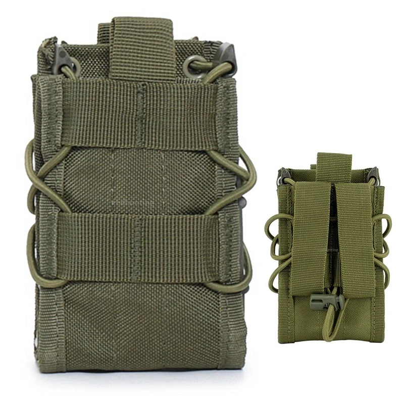 Magazine Pouch 5.56 Double Magazine Pouch Tactical Molle Magazine Case Rifle Pistol Bag Mag Holster Pouch for Hunting Vest Accessories M4 AR15