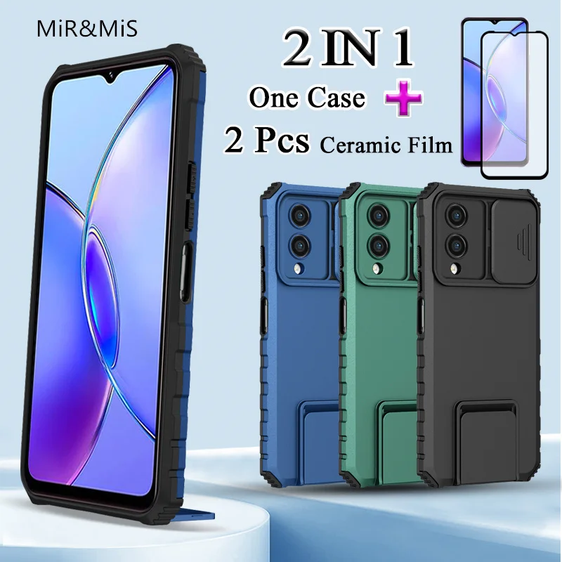 

2 в 1, противоударный жесткий чехол для камеры VIVO Y17S