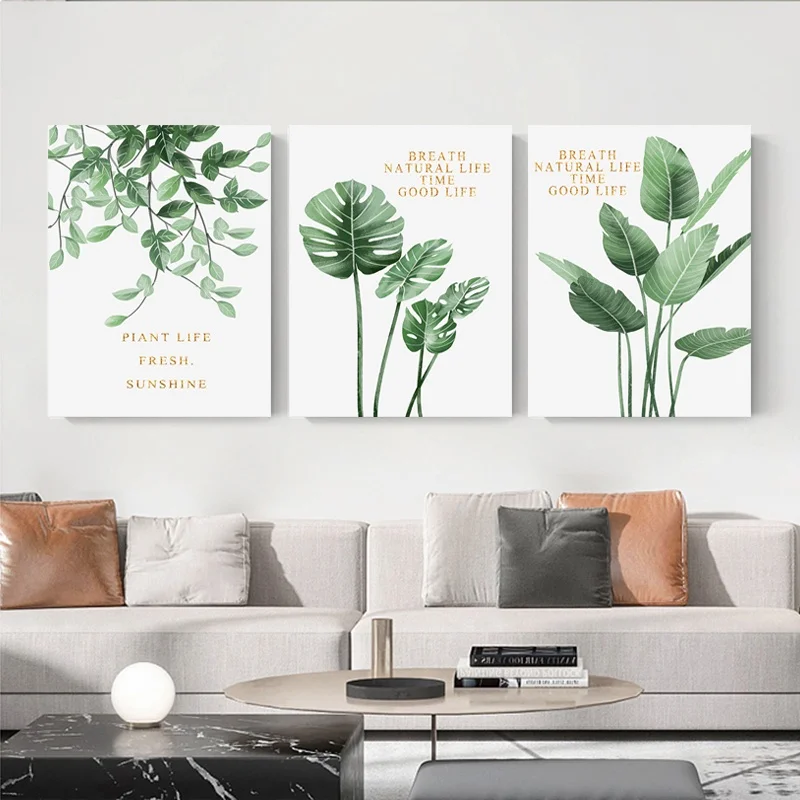 3PCS Modern Abstract Geometric Shape with Frame Canvas Painting Nordic Living Room Interior Decor Poster Wall Art Picture Decor