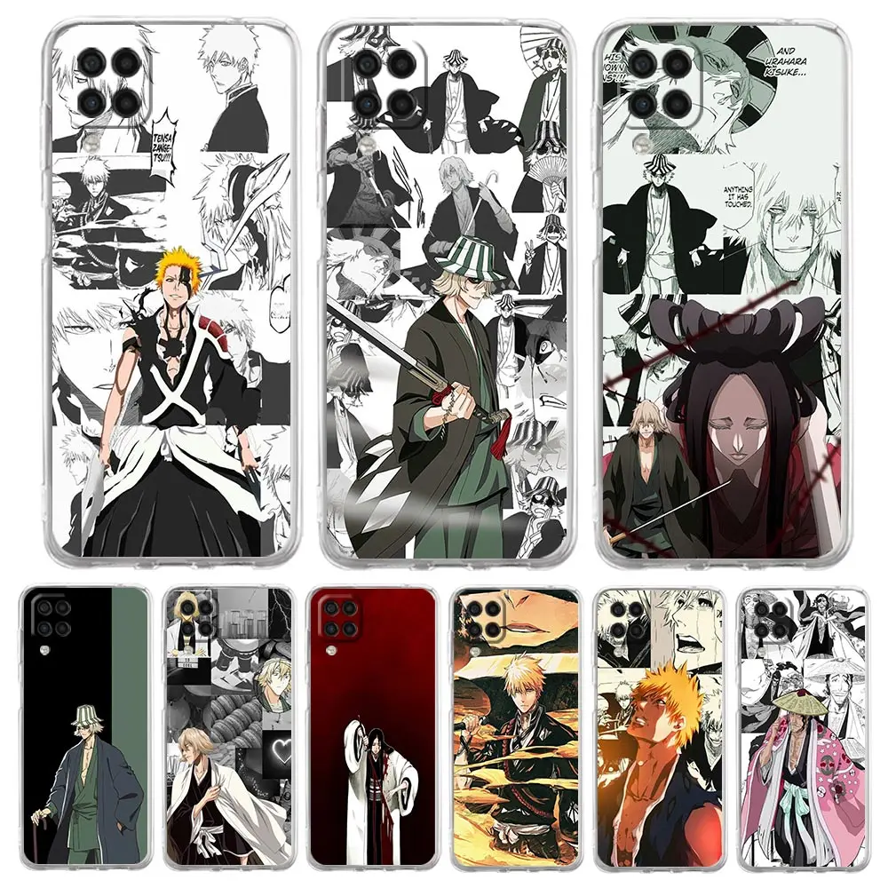 

Anime Bleach Kisuke Urahara Phone Case For Samsung A51 A71 A21S A12 A11 A31 A41 A03S A22 A13 A33 A73 A53 A52 A32 5G A23 Cover