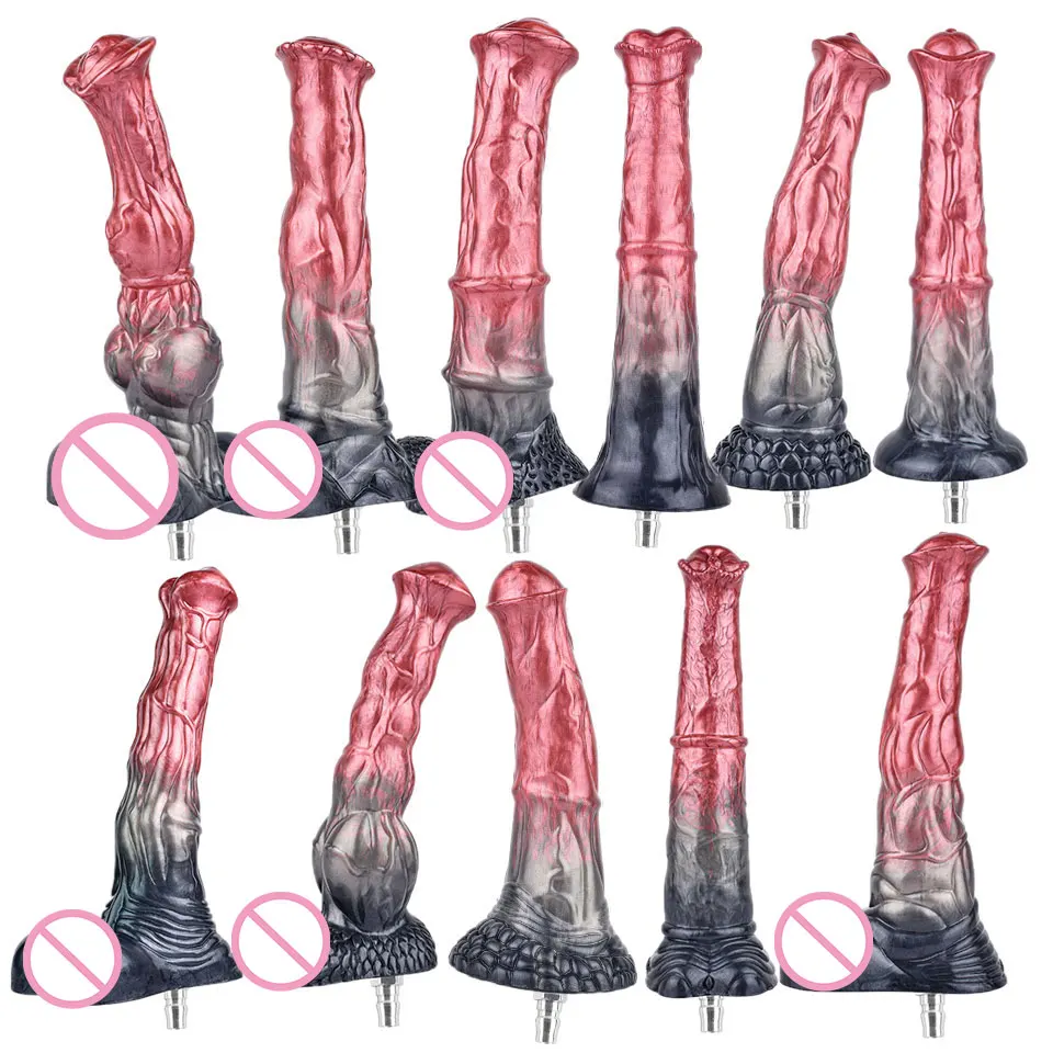 FREDORCH Sex Machine Big Black Dildos VAC-U-LOCK Vibrator For Women Attachments Toys for Adults Realistic