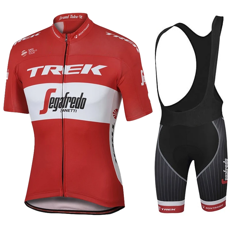 Cycling Jerseys Men's Blouse Outfit Set Clothing TREK Sports Pants Gel Bike Suit Man Mtb Jersey Mountain Shorts Summer Uniform 4