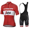 Cycling Jerseys Men's Blouse Outfit Set Clothing TREK Sports Pants Gel Bike Suit Man Mtb Jersey Mountain Shorts Summer Uniform 4