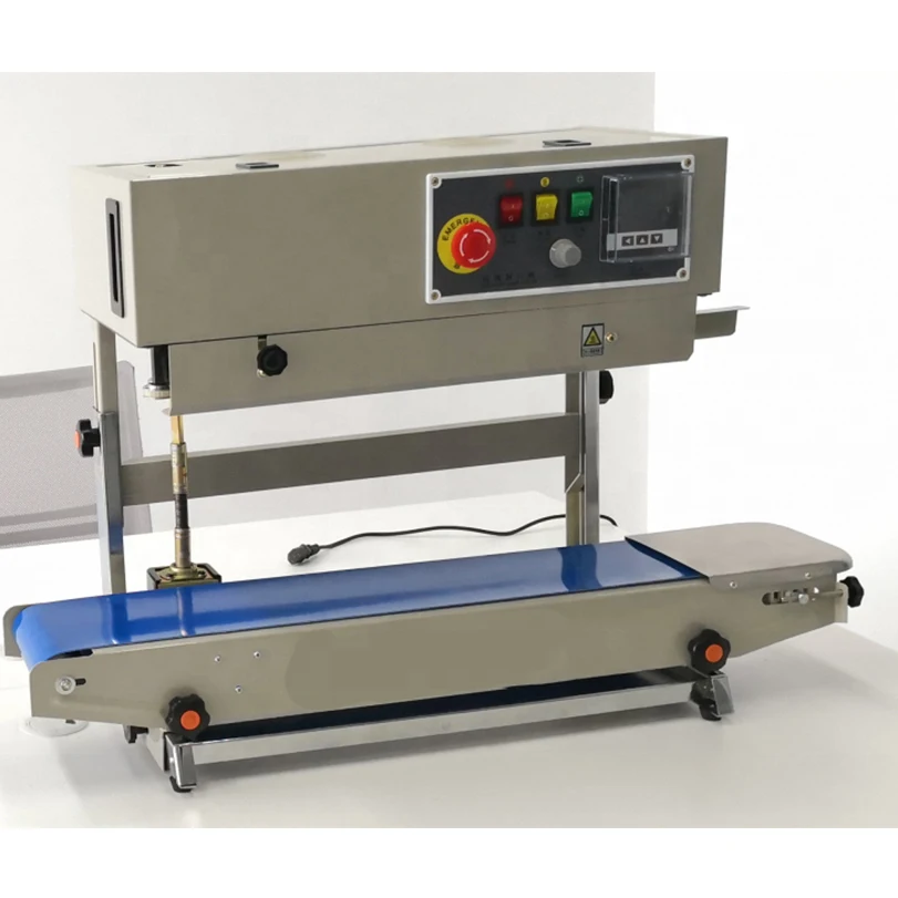 FR900LW Vertical Continuous Bag Sealer Sealing Machine With Date Code Printing 5