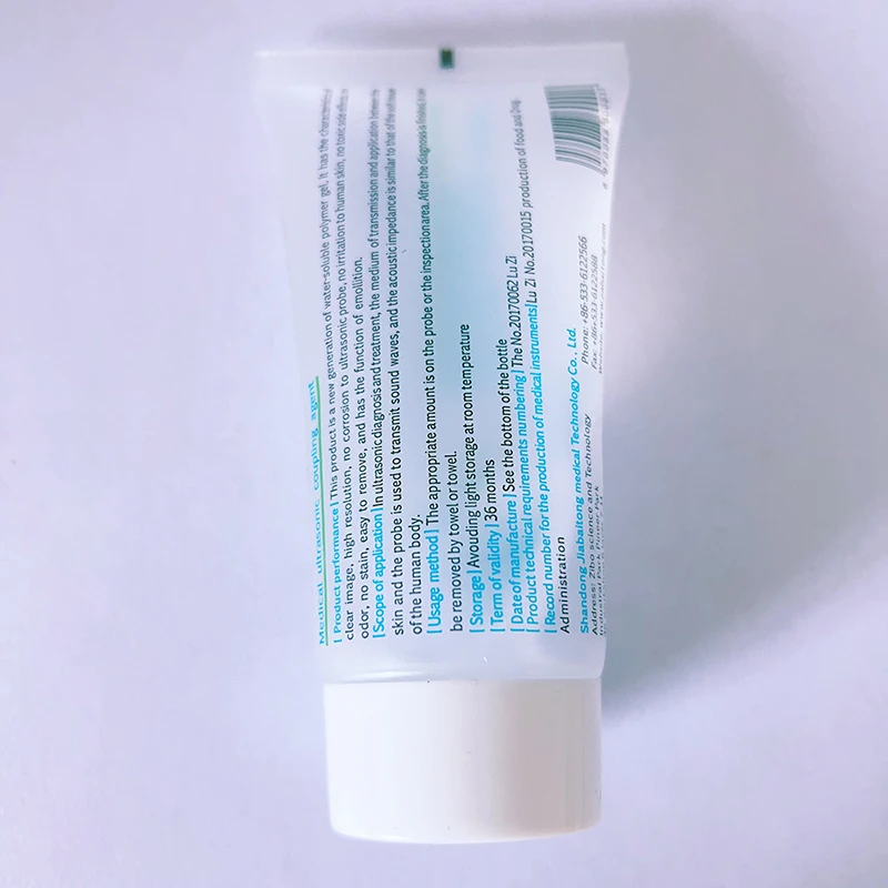 Ultrasonic Hifu Gel 50g Conductive Lubricant Gel For Ultrasound Radio Frequency Vacuum Cavitation Physiotherapy Laser IPL OPT Beauty Massage Device