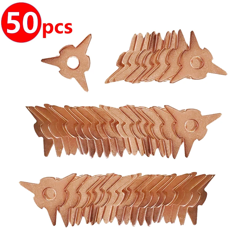 50Pcs Pack Panel Pulling Star Washer Dent Pull Welding Car Spotter Tip Studder Spot Weld Comsumables
