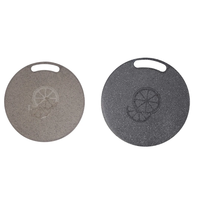

Cutting Board Plastic Kitchen Cutting Board Round Baking Board Fruit Vegetable Cutting Board With Handles