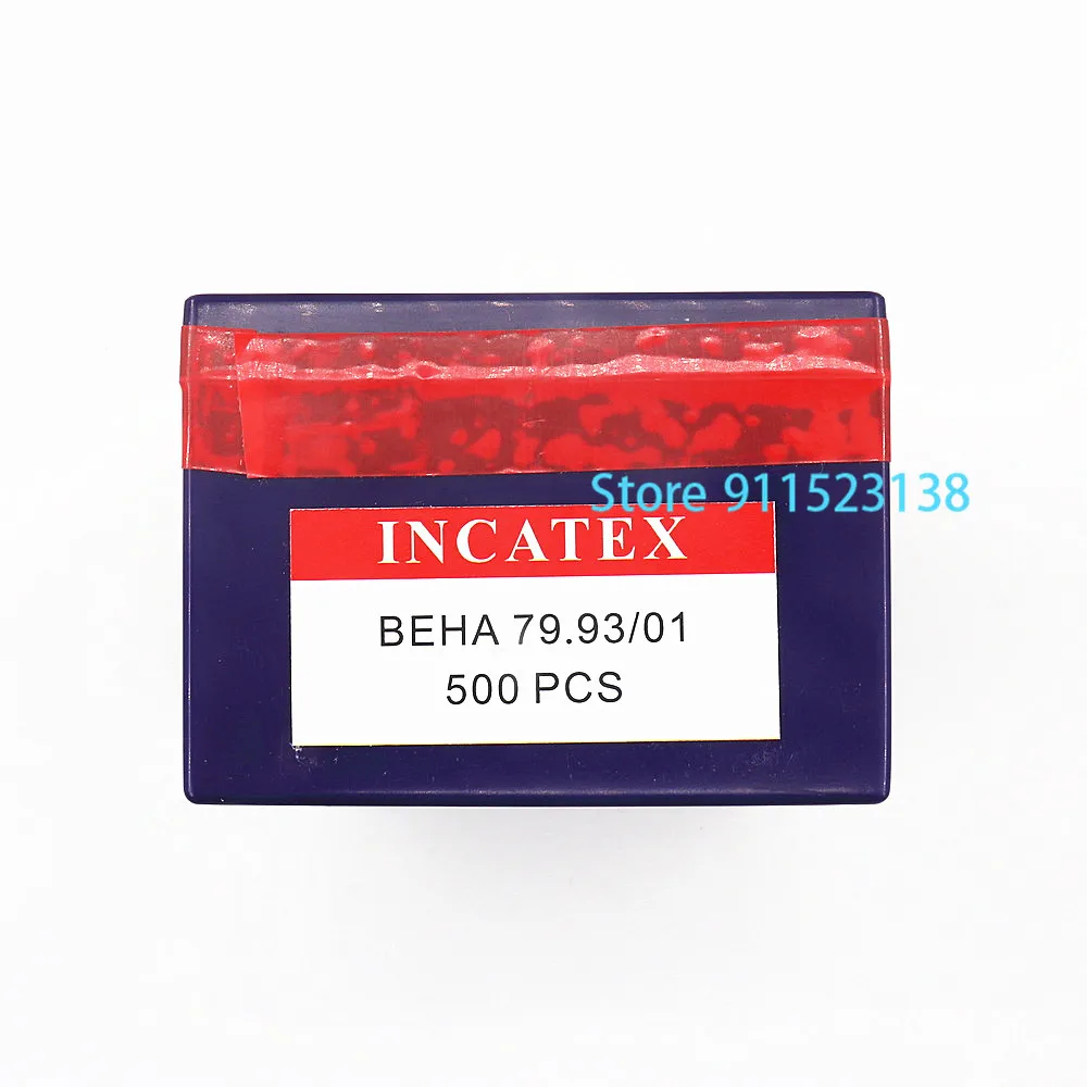 Incatex 뜨게 바늘, BEHA 79.93 01, 시마 세이키 중국 뜨게 기계용, 10G 바늘, 500 개