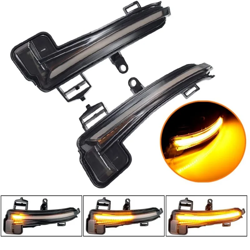 

LED Dynamic Turn Signal Sequential Lights For Skoda Superb MK3 III B8 2016 - 2019 Left Right Rearview Mirror Lamp Driving Light