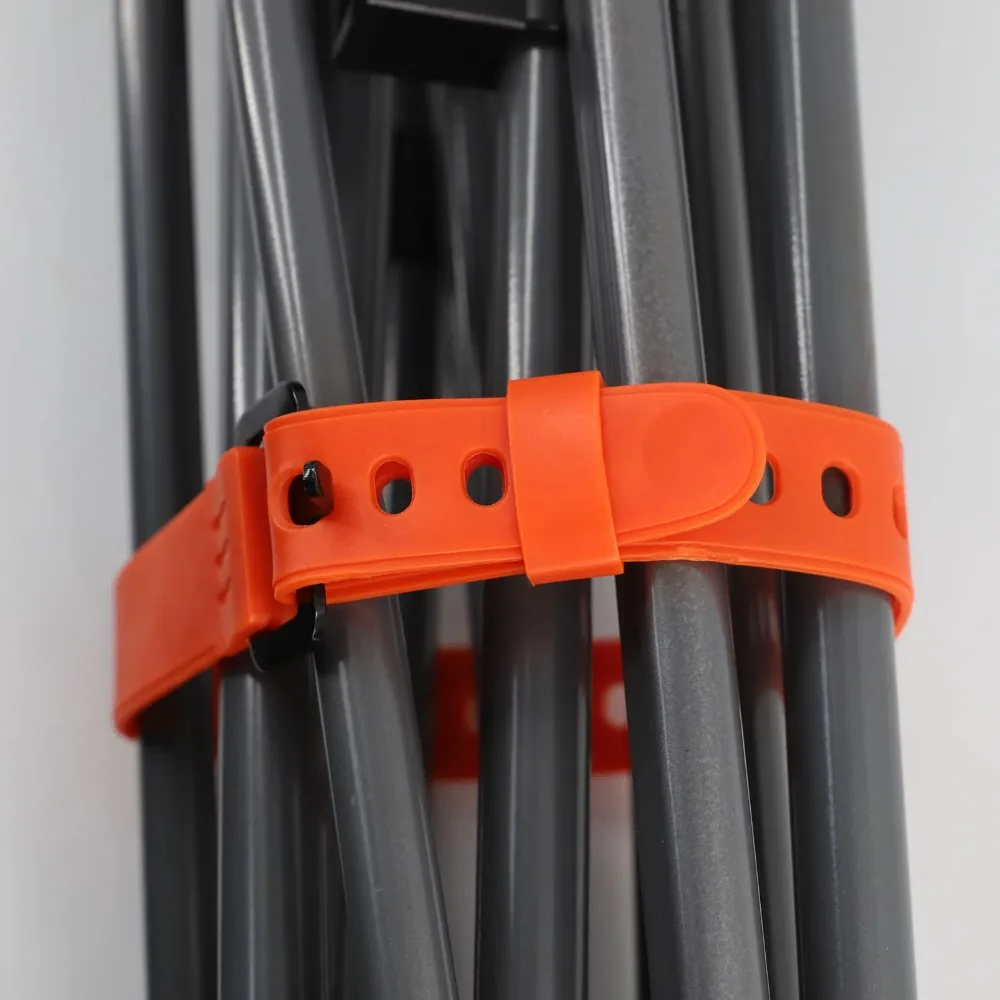 Rubber Tension Strap High Strength Cargo Belt Sport Water Bottle Compact Ties for Flashlight Luggage Air Pump Self Defense Stick