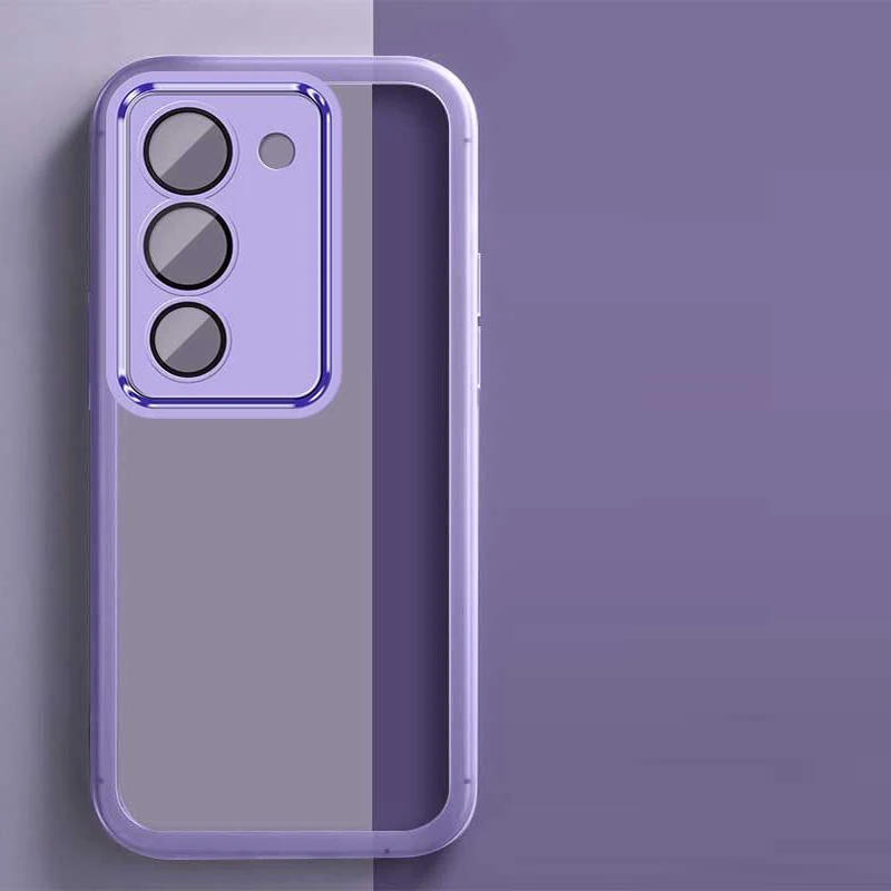 Shookproof Plating Silicone Back Cover - Durable Protective Phone Case