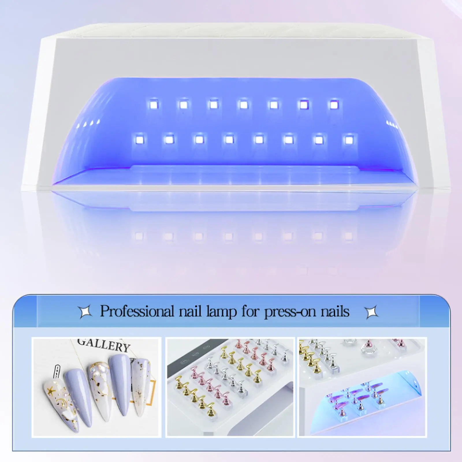 69 LEDs UV Nail Lamp Rechargeable Cordless Nail Dryer with 178W Professional UV Light Cabin for Nails Manicure Lamp Nail Art 4